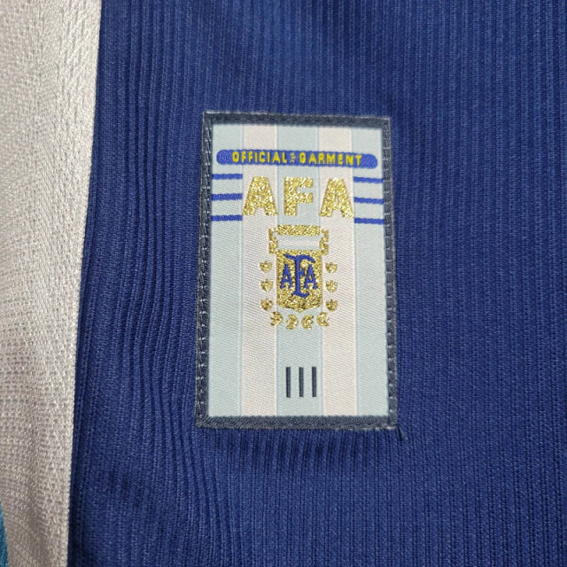 Retro Seleção da Argentine 1998 - Segunda Equipación