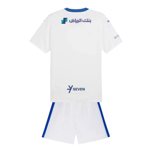 Conjunto Infantil AlHilal 24-25 - Segunda Equipación