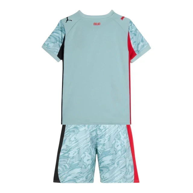 Conjunto Infantil AC Milan Portero 25-26 - Primera Equipación