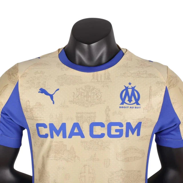 Camiseta Olympique Marseille Jugador 25-26 - Cuarta Equipación