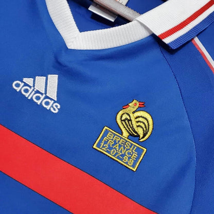 Retro Seleção da França 1998 - Primera Equipación