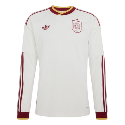 Espagne 26/27 Extérieur Manches Longues Maillot