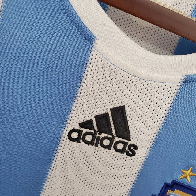Retro Seleção da Argentine 2010 - Primera Equipación