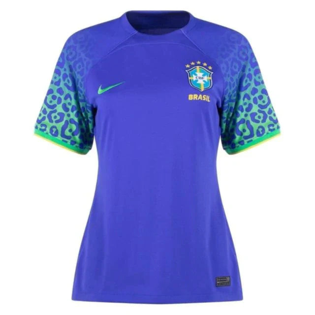 Camiseta Seleção Brasileira 2022 - Segunda Equipación Mujer