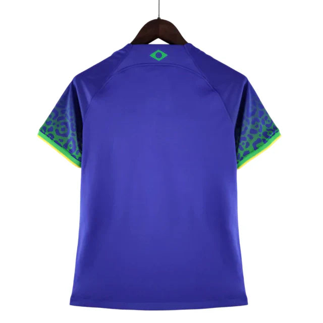 Camiseta Seleção Brasileira 2022 - Segunda Equipación Mujer