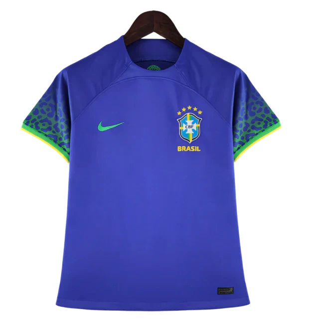Camiseta Seleção Brasileira 2022 - Segunda Equipación Mujer