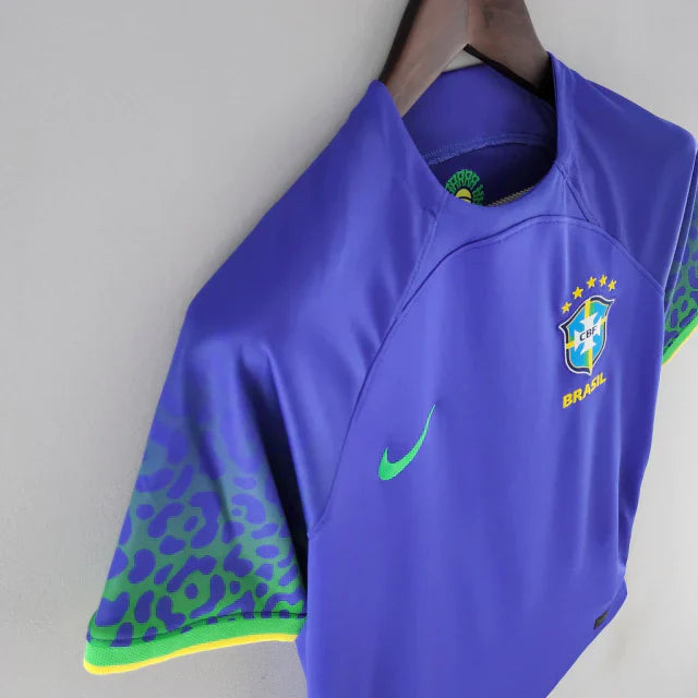 Camiseta Seleção Brasileira 2022 - Segunda Equipación Mujer
