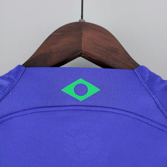 Camiseta Seleção Brasileira 2022 - Segunda Equipación Mujer