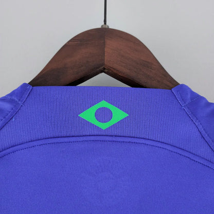 Camiseta Seleção Brasileira 2022 - Segunda Equipación Mujer