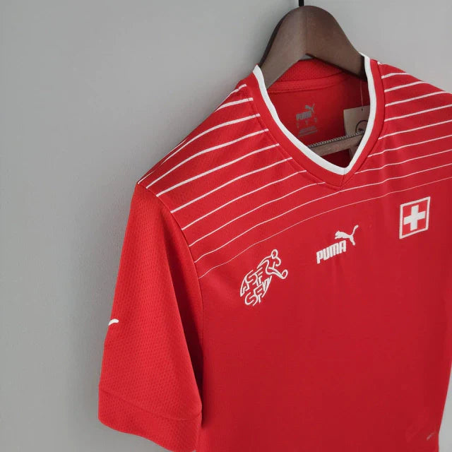 Camiseta Seleção da Suíça 2022 - Primera Equipación