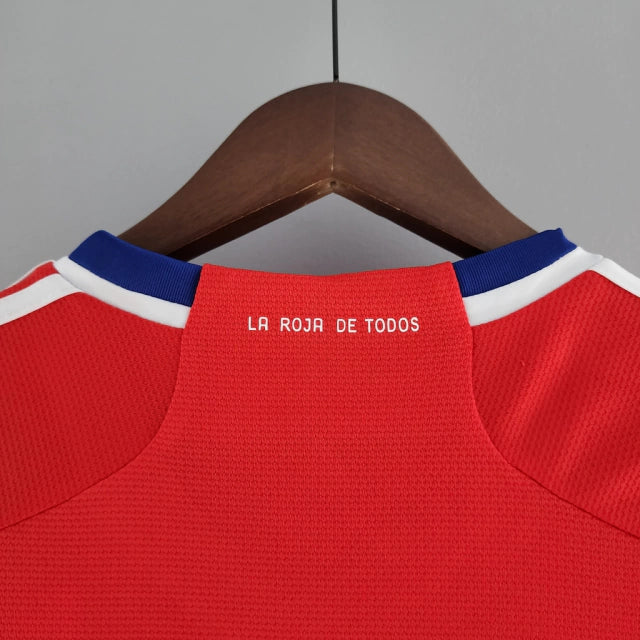 Camiseta Seleção do Chili 2022 - Primera Equipación
