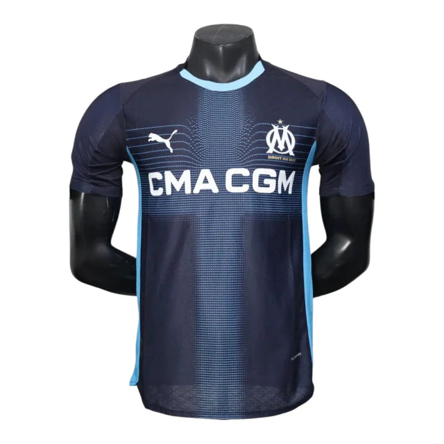 Camiseta Olympique Marseille Jugador 25-26 - Segunda Equipación