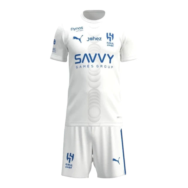 Conjunto Infantil AlHilal 25-26 - Segunda Equipación