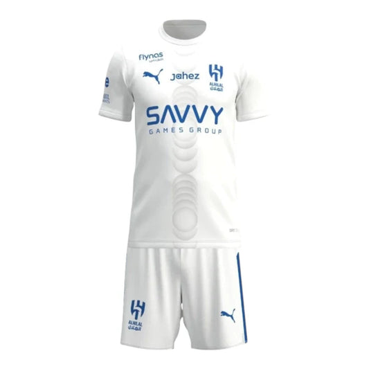 Conjunto Infantil AlHilal 25-26 - Segunda Equipación