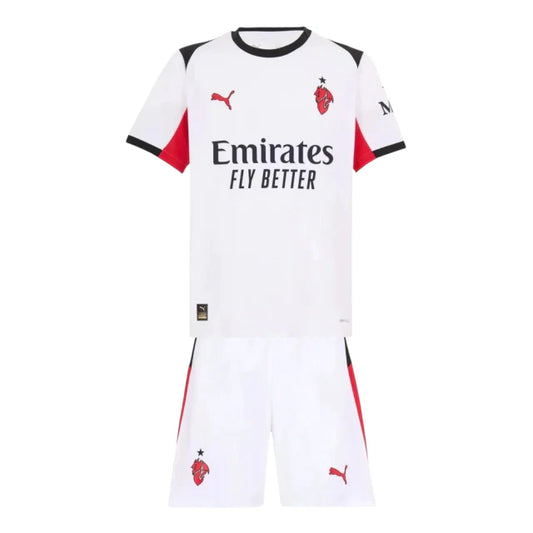 Conjunto Infantil AC Milan 25-26 - Segunda Equipación