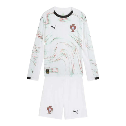Conjunto Infantil Seleção Portugal Manga Larga 25-26 - Segunda Equipación