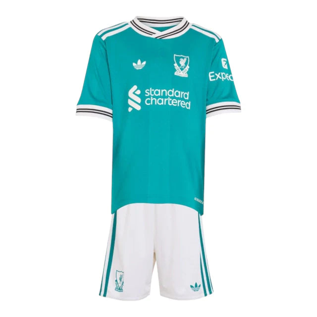 Conjunto Infantil Liverpool 25-26 - Tercera Equipación