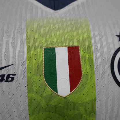 Camiseta Inter de Milan Valentino Rossi Jugador 24-25 - Segunda Equipación Edición Especial Especial
