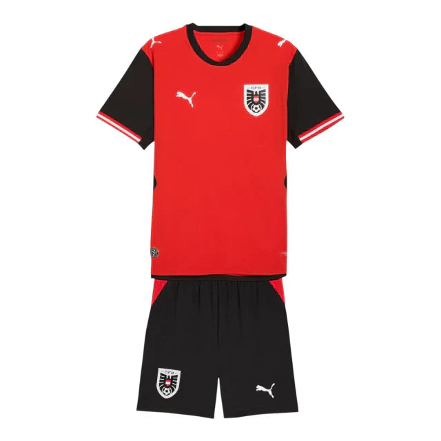 Conjunto Infantil Seleção Áustria 26-27 - Primera Equipación