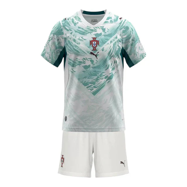 Conjunto Infantil Seleção Portugal 26-27 - Segunda Equipación