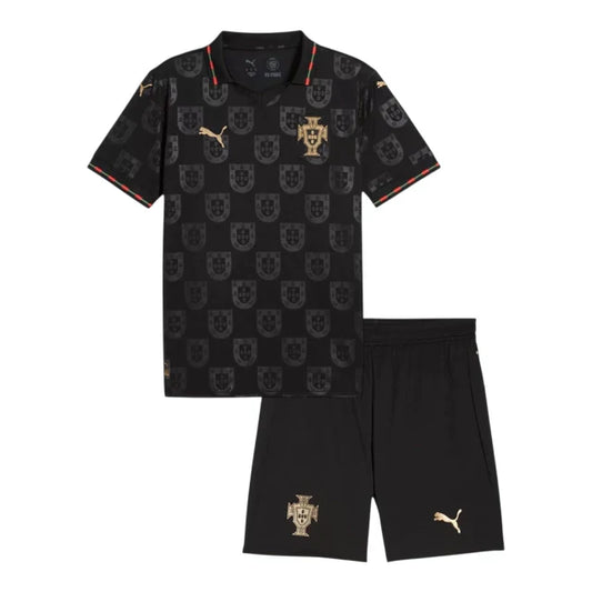 Conjunto Infantil Seleção Portugal Pantera Negra 26-27 - Edición Especial Especial