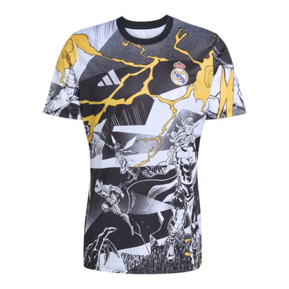 Camiseta Pre-Partido Real Madrid Marvel Avengers 25-26