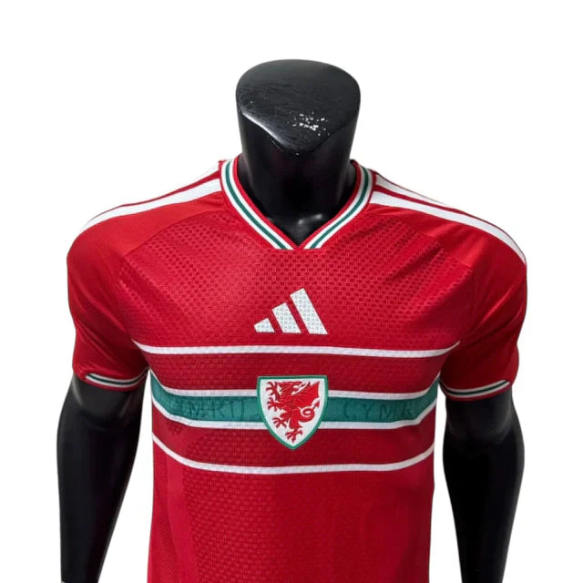 Camiseta Seleção Pays de Galles Jugador 26-27 - Primera Equipación
