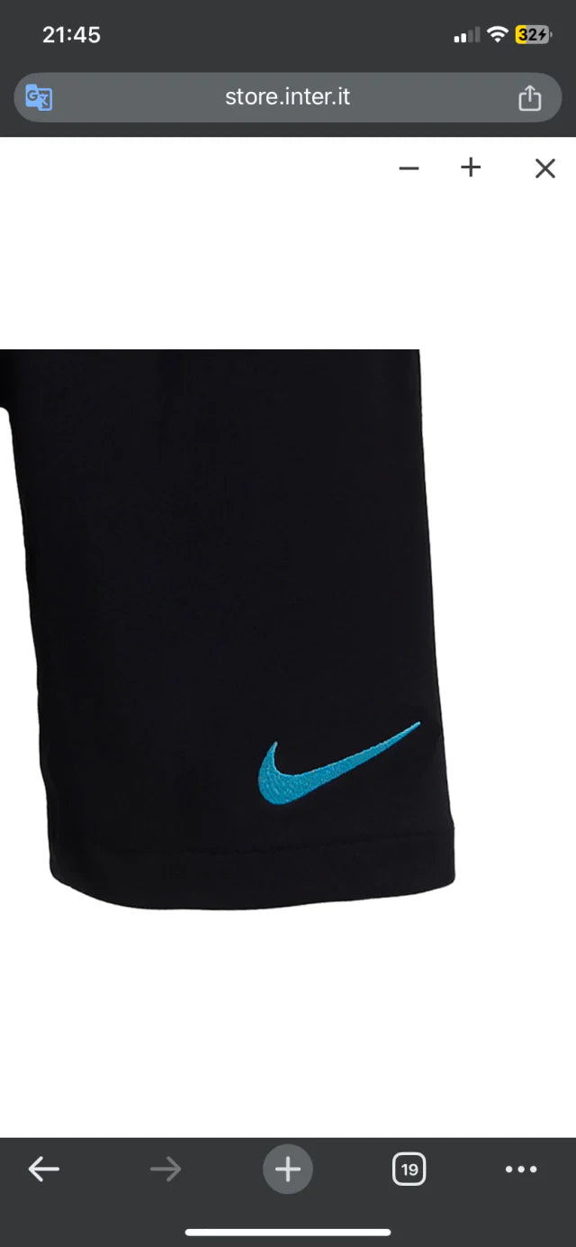 Short Shorts Inter Milan I 25-26 - Hombre