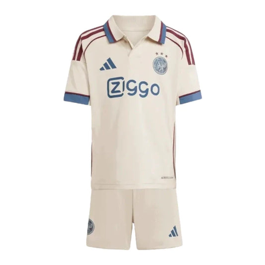 Conjunto Infantil Ajax 25-26 - Tercera Equipación