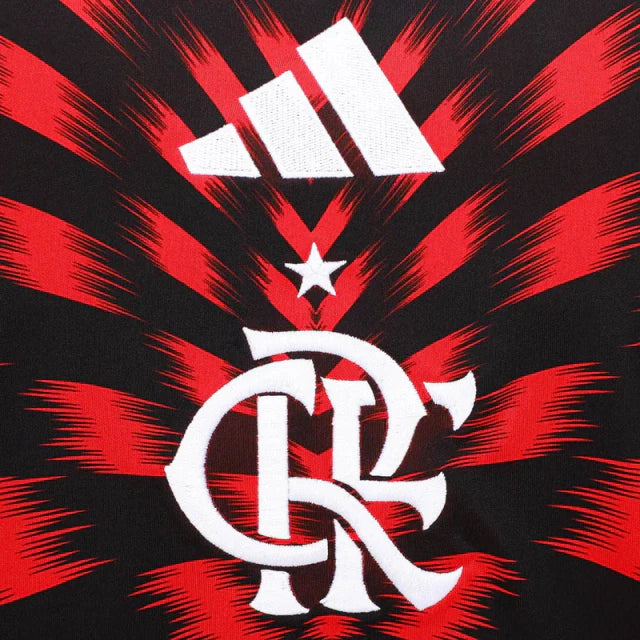 Camiseta Pre-Partido Flamengo 25-26 Mujer
