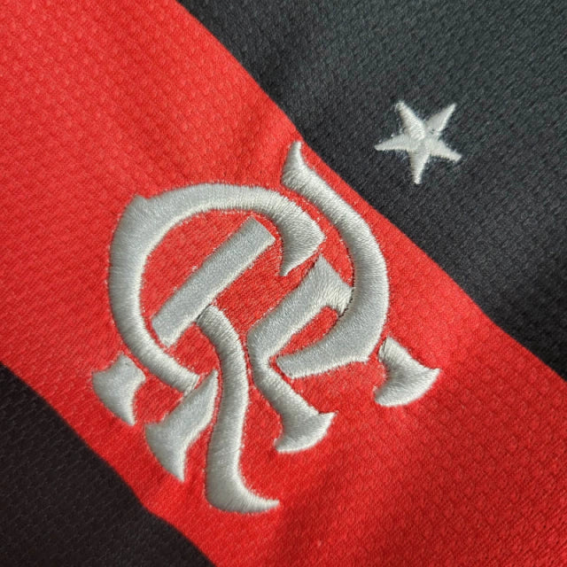 Conjunto Infantil Flamengo Manga Larga 24-25 - Primera Equipación