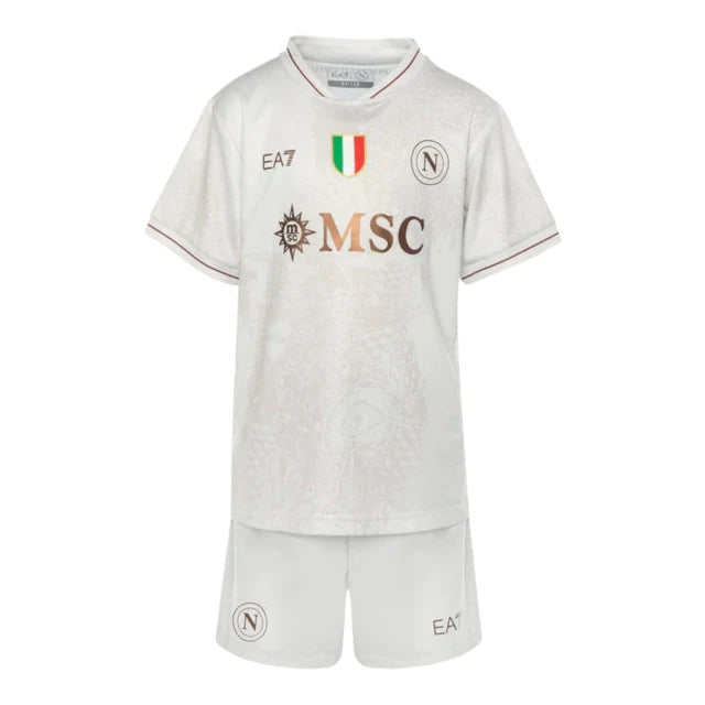 Conjunto Infantil Napoli 25-26 - Segunda Equipación