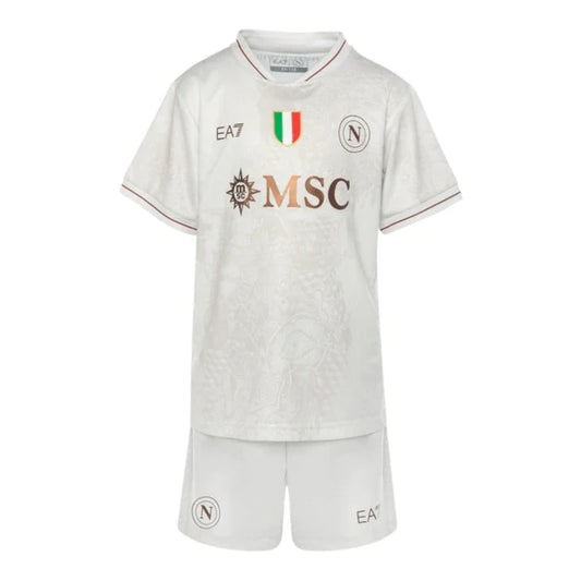 Conjunto Infantil Napoli 25-26 - Segunda Equipación