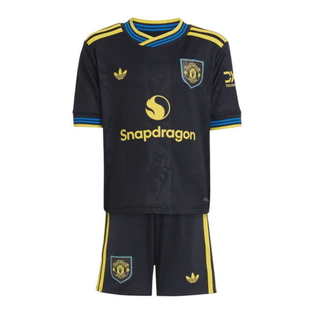 Conjunto Infantil Manchester United 25-26 - Tercera Equipación