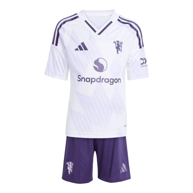 Conjunto Infantil Manchester United 25-26 - Segunda Equipación