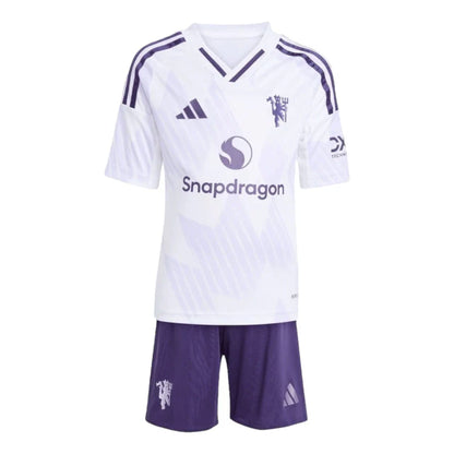 Conjunto Infantil Manchester United 25-26 - Segunda Equipación
