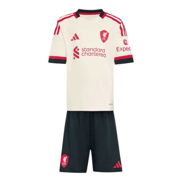 Conjunto Infantil Liverpool 25-26 - Segunda Equipación
