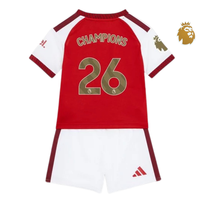 Enfant Conjunto Enfant Arsenal “Champions 26” Domicile Kit