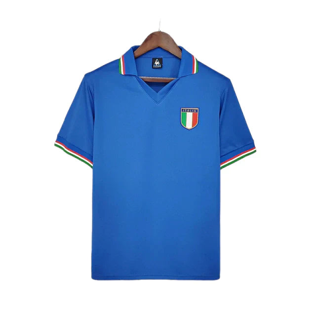 Retro Seleção da Itália 1982 - Primera Equipación