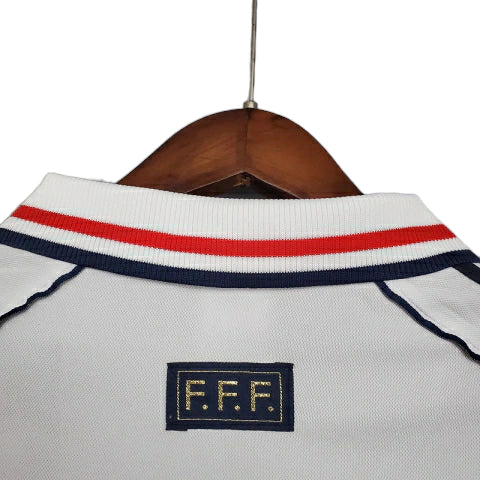 Retro Seleção da França 1998 - Segunda Equipación
