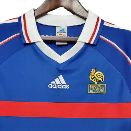 Retro Seleção da França 1998 - Primera Equipación