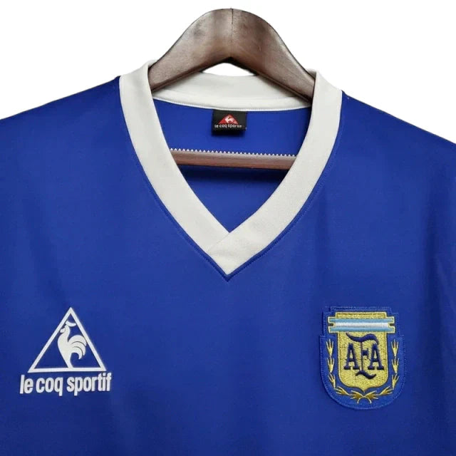 Retro Seleção da Argentine 1986 - Segunda Equipación