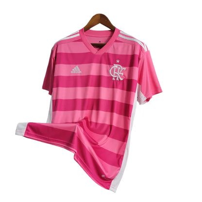 Retro Flamengo 2022 - Segunda Equipación Octubre Rosa