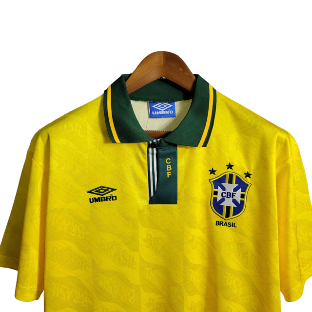Retro Seleção Brasileira 91-93 - Primera Equipación
