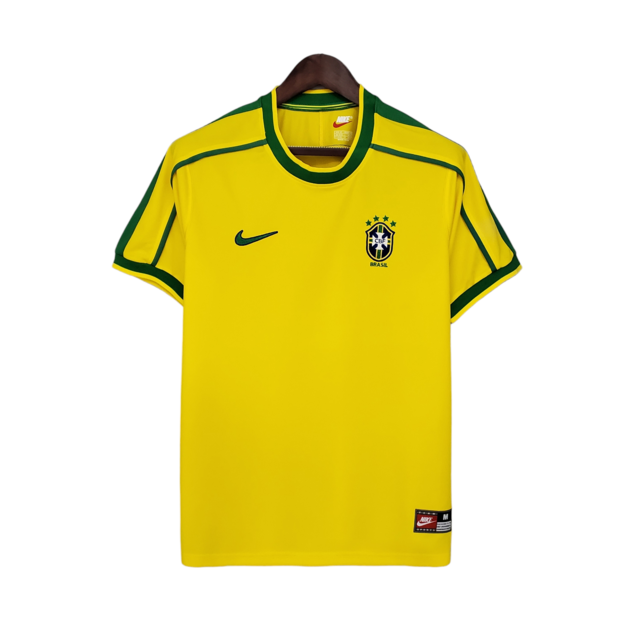 Retro Seleção Brasileira 1998 - Primera Equipación