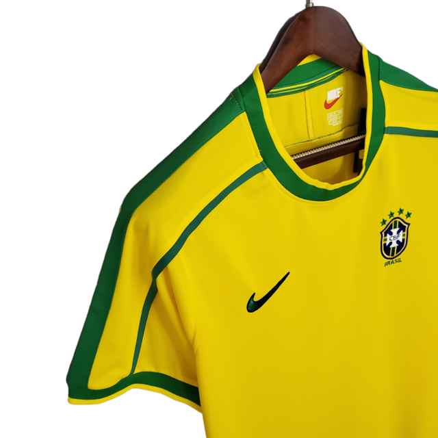 Retro Seleção Brasileira 1998 - Primera Equipación