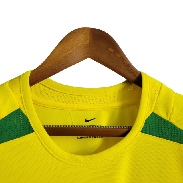 Retro Seleção Brasileira 2002 - Primera Equipación