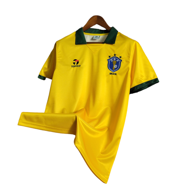 Retro Seleção Brasileira 88-90 - Primera Equipación