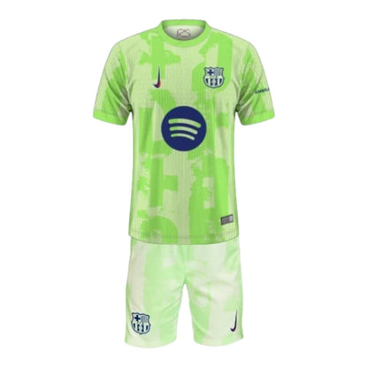 Conjunto Infantil Barcelona 24-25 - Tercera Equipación