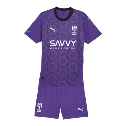 Conjunto Infantil AlHilal 24-25 - Tercera Equipación